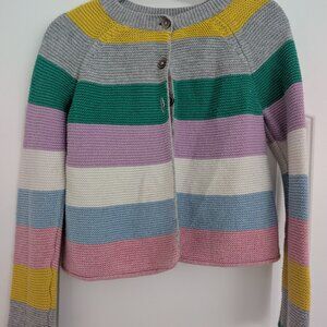 Mini Boden Striped Cardigan, size 2-3T